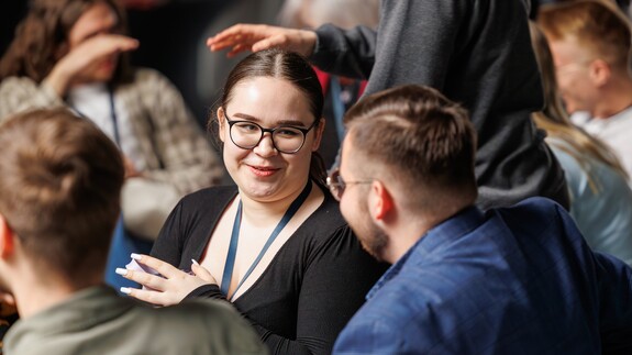  Koło Naukowe Stosunków Międzynarodowych na konferencji "NextGen - przyszłość w Unii" zorganizowanej przez ważne sprawy w Centrum Nauki Kopernik