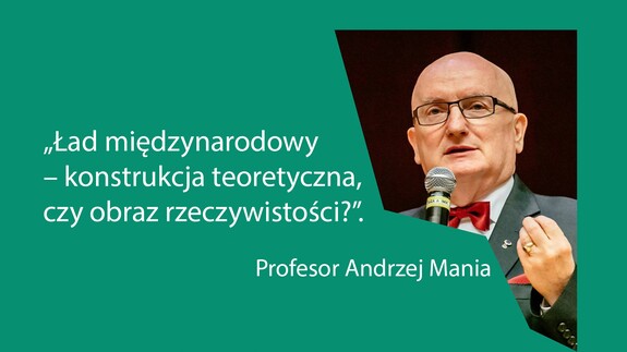 Wykład Profesora Andrzeja Mani