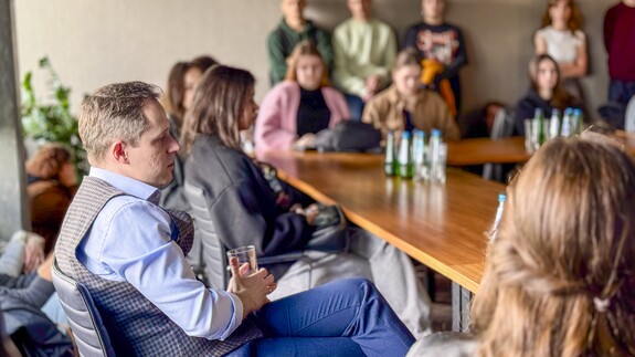 Studenci WSM w studio Wirtualnej Polski