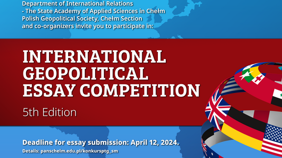 Konkursu na Esej Geopolityczny (edycja V)