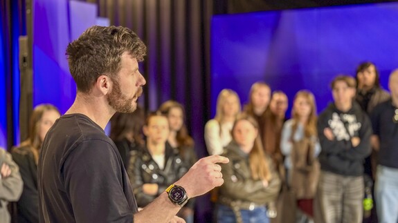 Studenci WSM w studio Wirtualnej Polski