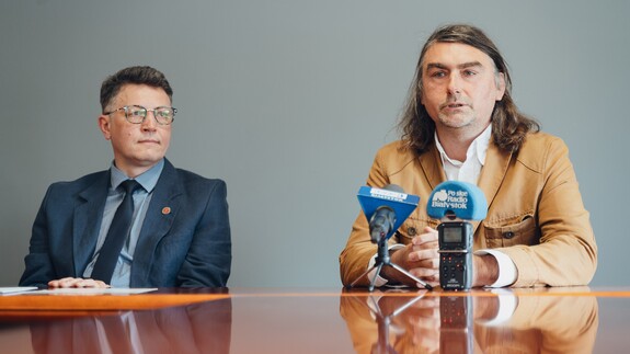 prof. Mariusz Popławski, prof. Adam Bartnicki