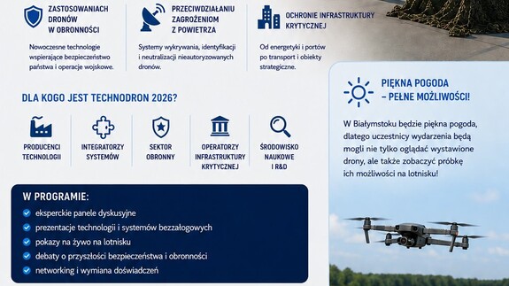 TECHNODRON 2026  - Ulotka