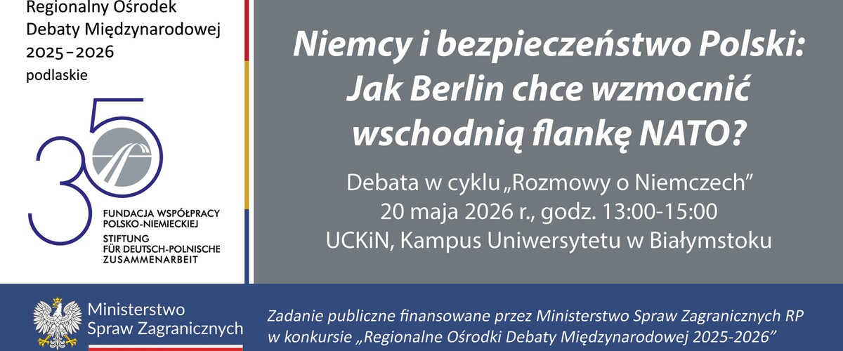 Debata „Rozmowy o Niemczech”