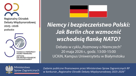 Debata &bdquo;Rozmowy o Niemczech&rdquo;