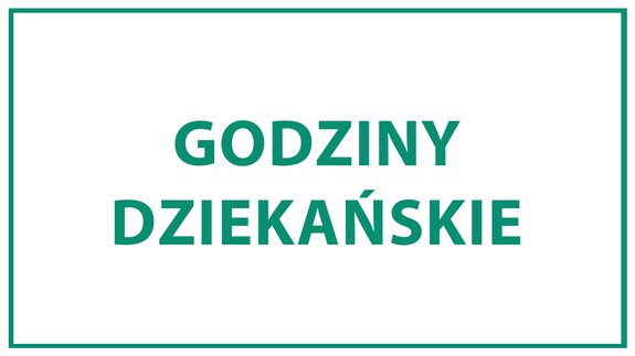 godziny dziekańskie